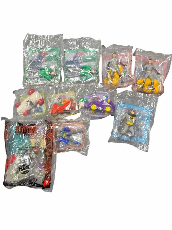 McDonald's Other - Batman The Animated Series McDonalds 1993 Happy Meal Toys Brand New